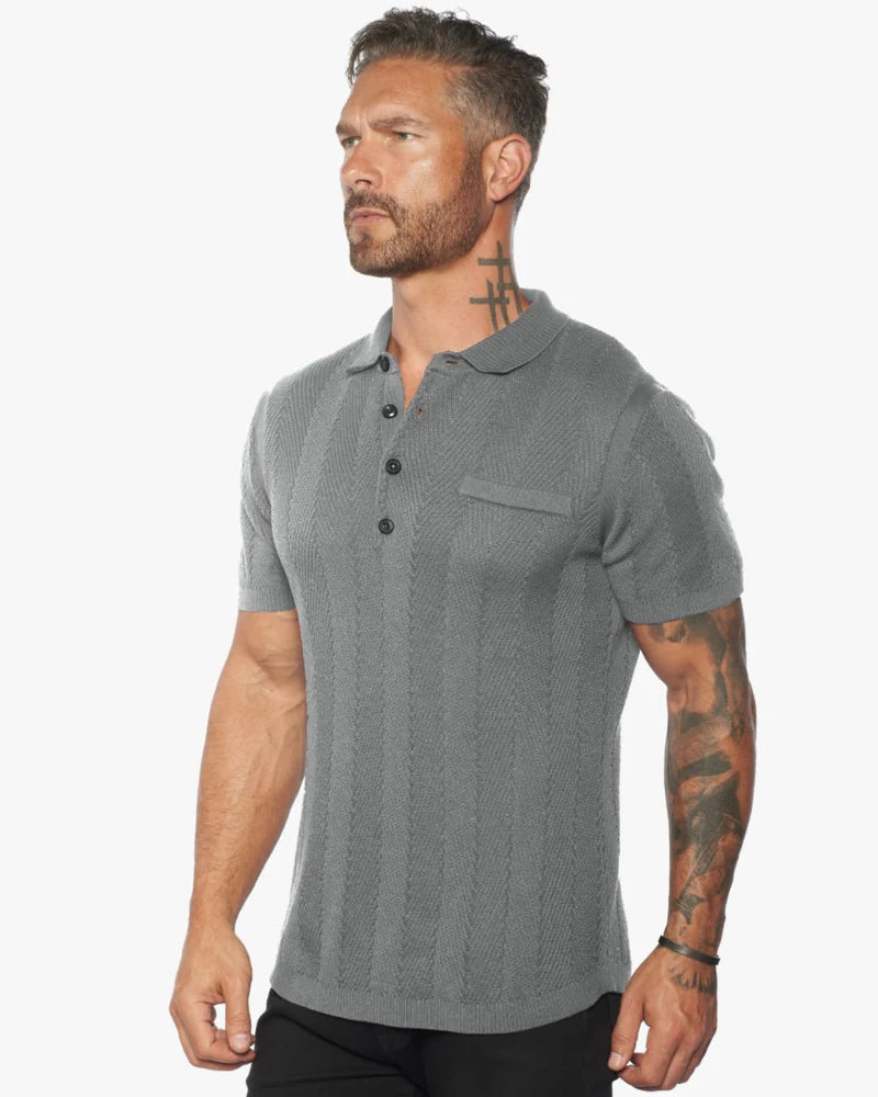 Alastair Slim Fit Knit Polo