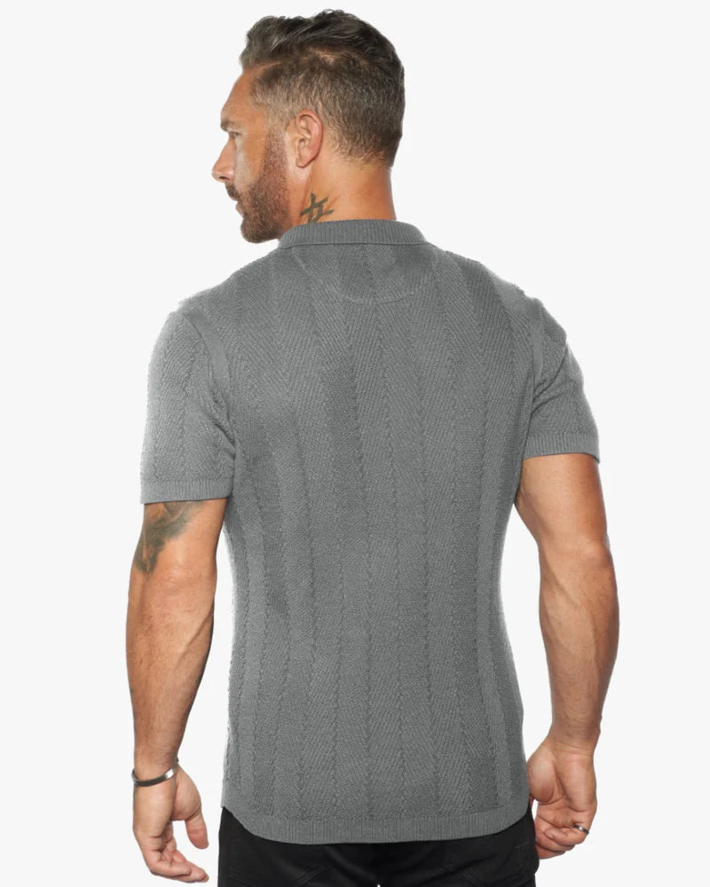 Alastair Slim Fit Knit Polo