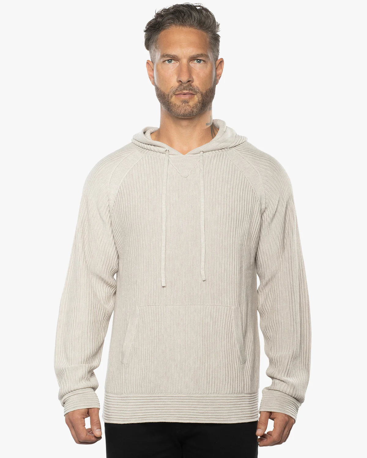 Dune Ottoman Knit Luxury Hoodie