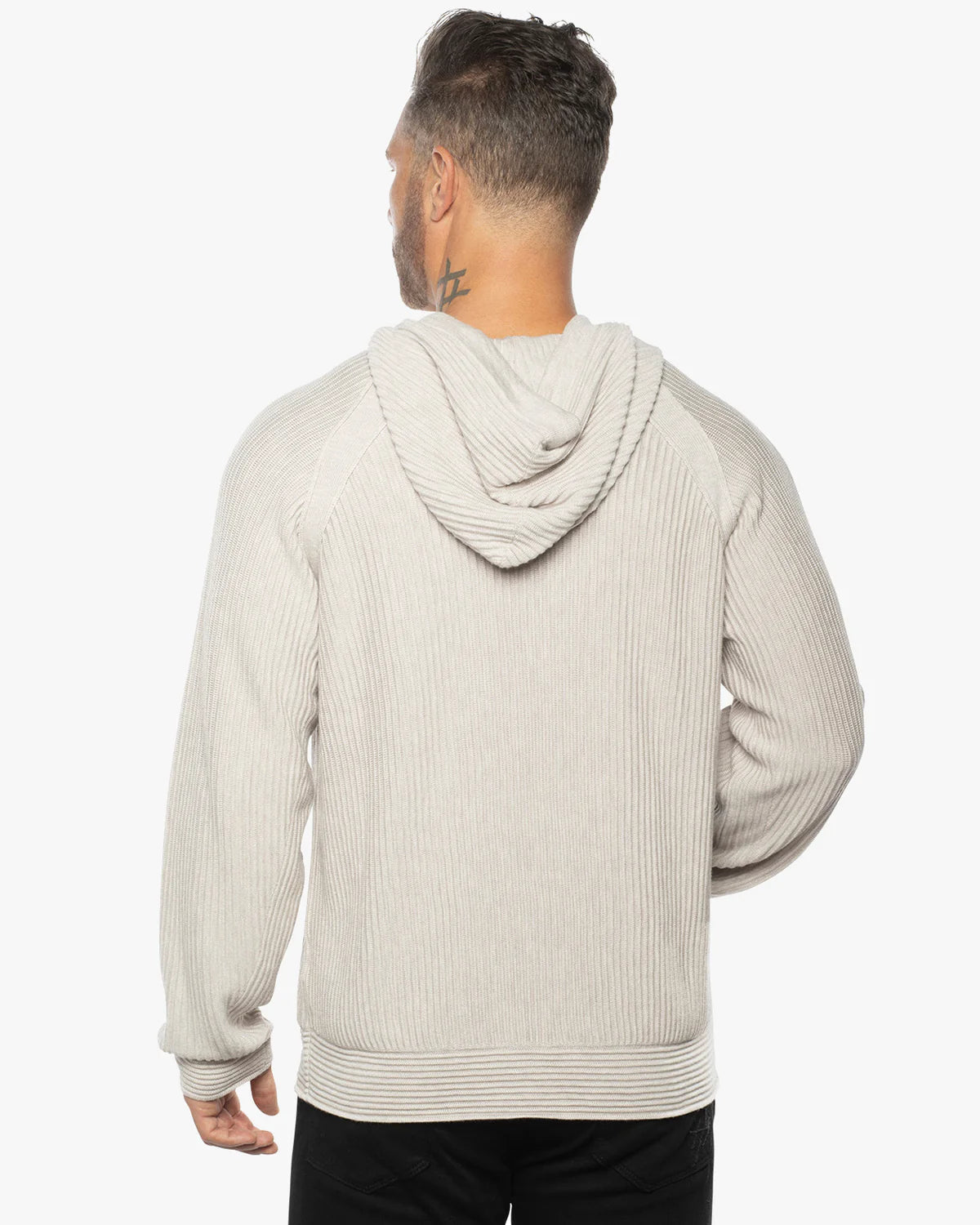 Dune Ottoman Knit Luxury Hoodie