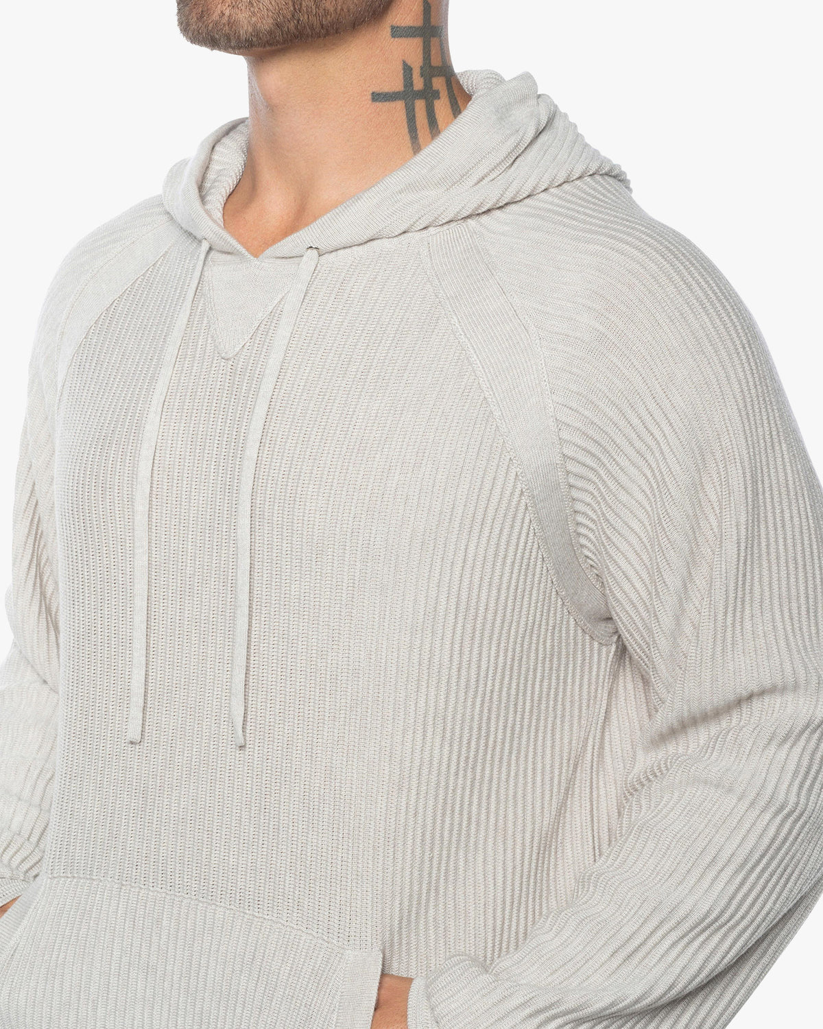 Dune Ottoman Knit Luxury Hoodie