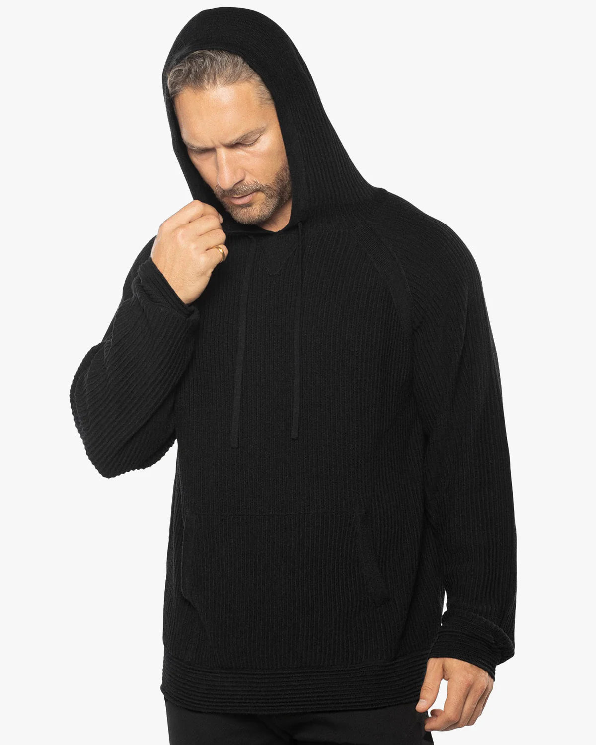 Dune Ottoman Knit Luxury Hoodie