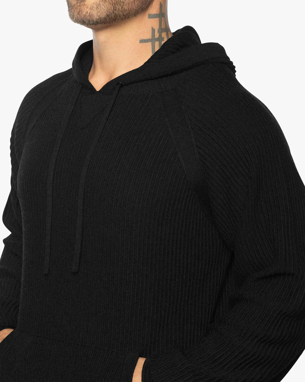 Dune Ottoman Knit Luxury Hoodie