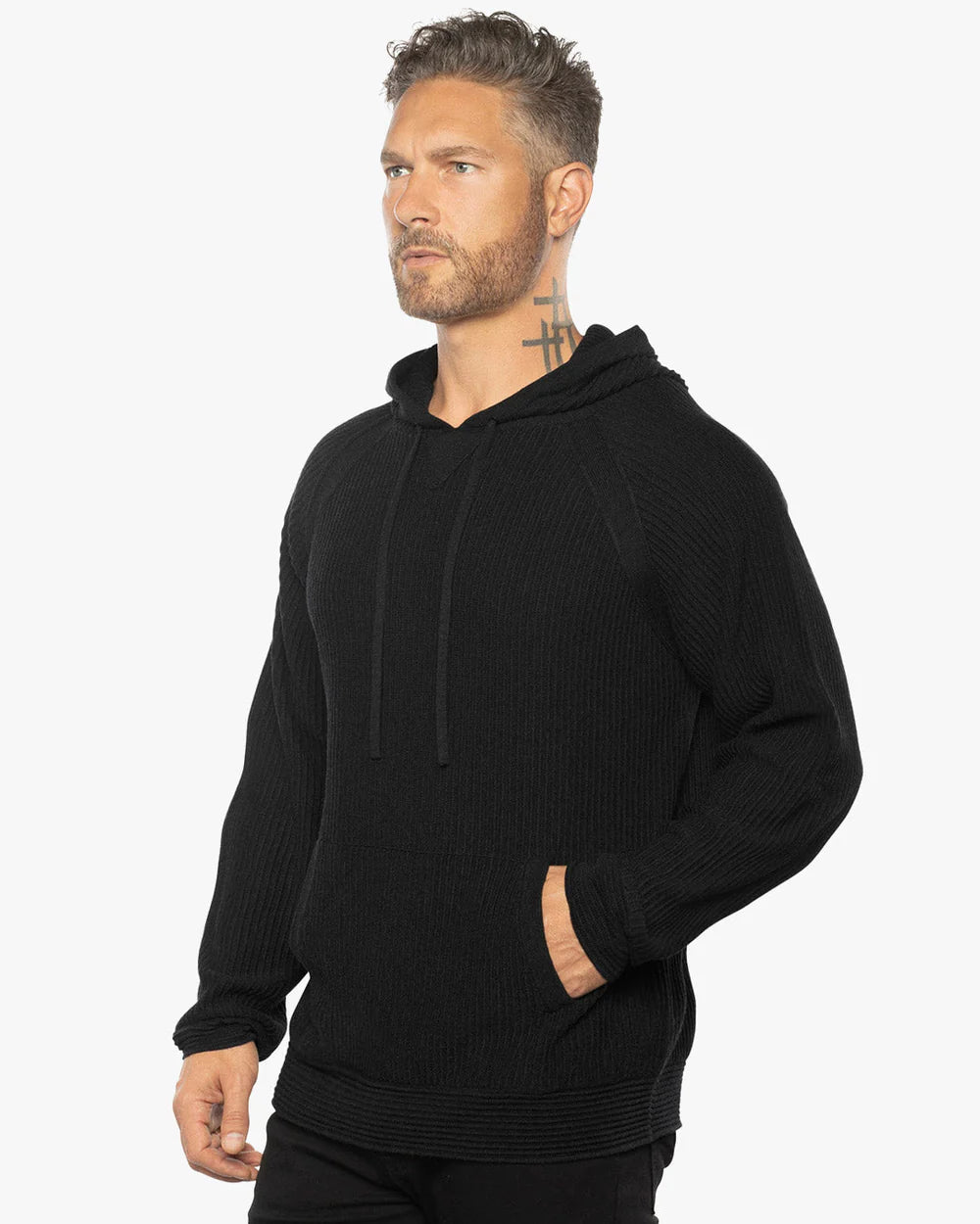 Dune Ottoman Knit Luxury Hoodie